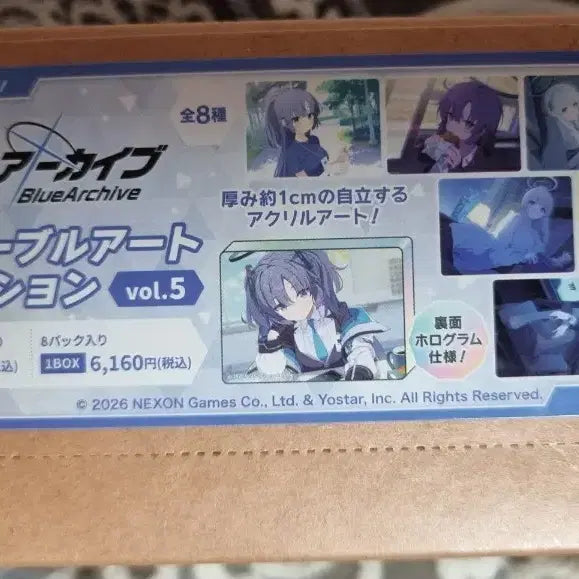 [BUNJANG] Blue Archive Noble Art Collection Vol. 5 Complete Box Set / 블루아카이브 노블 아트 컬렉션 5탄 컴플릿 박스 팔아요