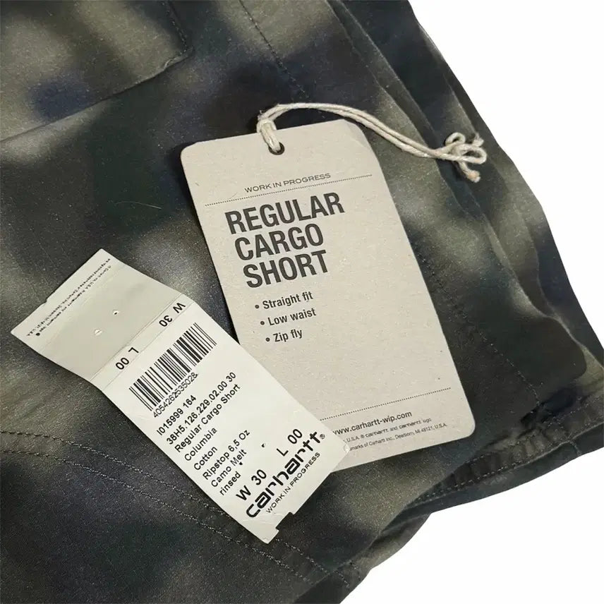 [SOLD OUT] Carhartt WIP 립스탑 카모 쇼츠