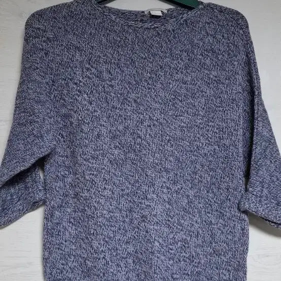 [BUNJANG] H&amp;M Navy Three-Quarter Sleeves Knit Top / H&amp;M navy 칠부 니트 XS