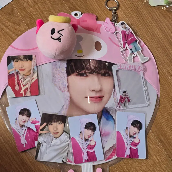 NCT WISH 일투 우치와 모모타로 포카홀더 특전포카