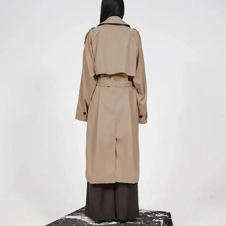 [BUNJANG] Flareup Oversized Raglan Trench Coat / flareup oversized raglan trench coat