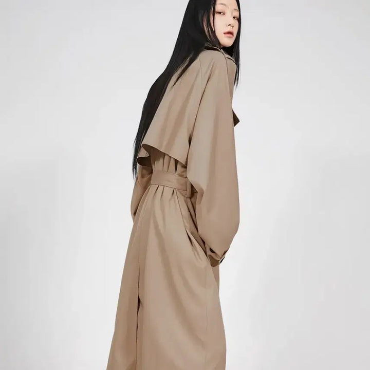 [BUNJANG] Flareup Oversized Raglan Trench Coat / flareup oversized raglan trench coat