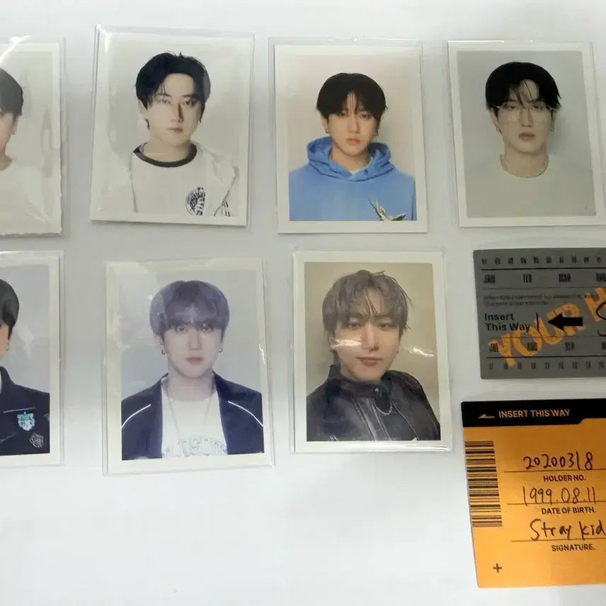 스트레이키즈 창빈증사+스티커 스키즈증사 세트판매