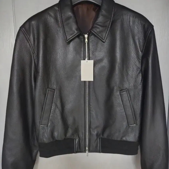 [BUNJANG] Elmood Serenity Goat Leather Blouson (Size 46) / 엘무드 세레니티 고트 레더 블루종46사이즈 판매