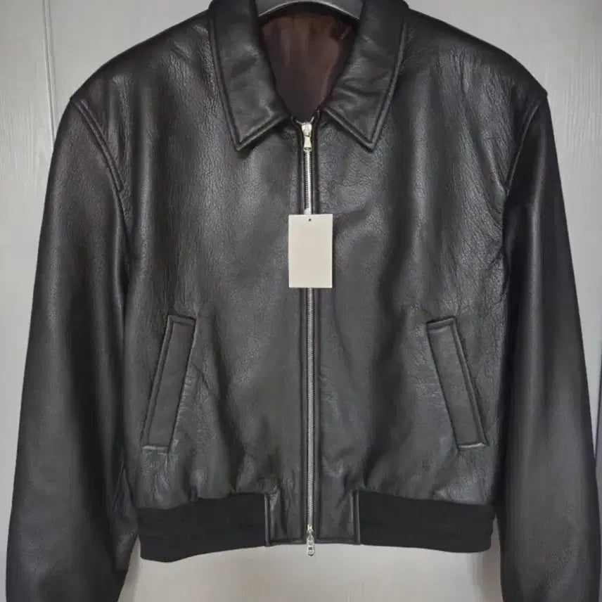 [BUNJANG] Elmood Serenity Goat Leather Blouson (Size 46) / 엘무드 세레니티 고트 레더 블루종46사이즈 판매
