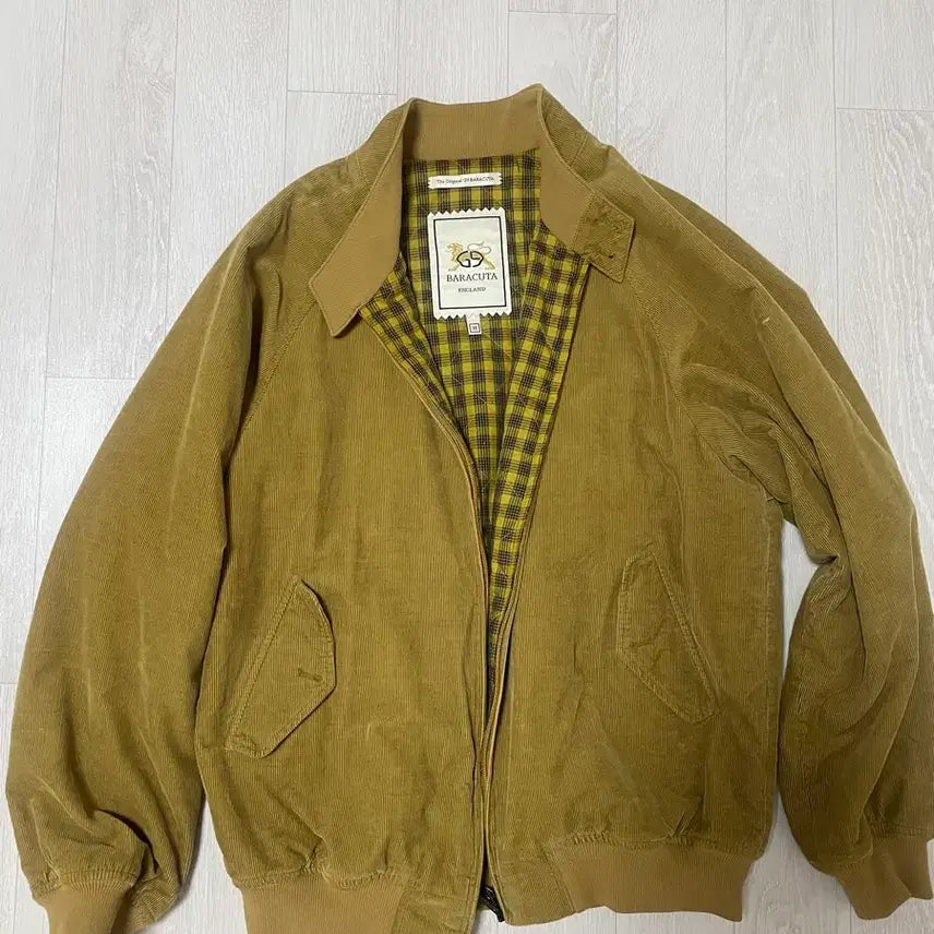 [BUNJANG] Baracuta G9 Corduroy Harrington Swing Jacket / 바라쿠타 G9 일본용 코듀로이 헤링턴 스윙자켓 M(L 100사이즈)머스타