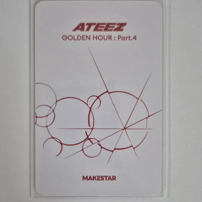 [에이티즈] 산 키티 포카 메이크스타 럭키드로우