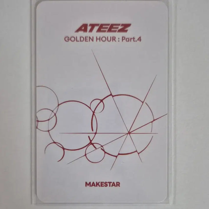 [에이티즈] 산 키티 포카 메이크스타 럭키드로우