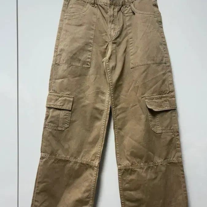 [BUNJANG] ZARA Mid-Rise Cargo Pants Beige / 자라 ZARA 미드 라이즈 카고 팬츠 베이지