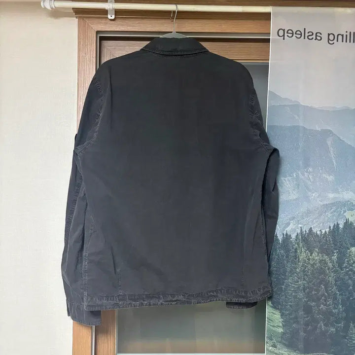 [BUNJANG] Stone Island Old Effect Overshirt Dark Gray / [L] 스톤아일랜드 올드이펙트 오버 셔츠 다크 그레이