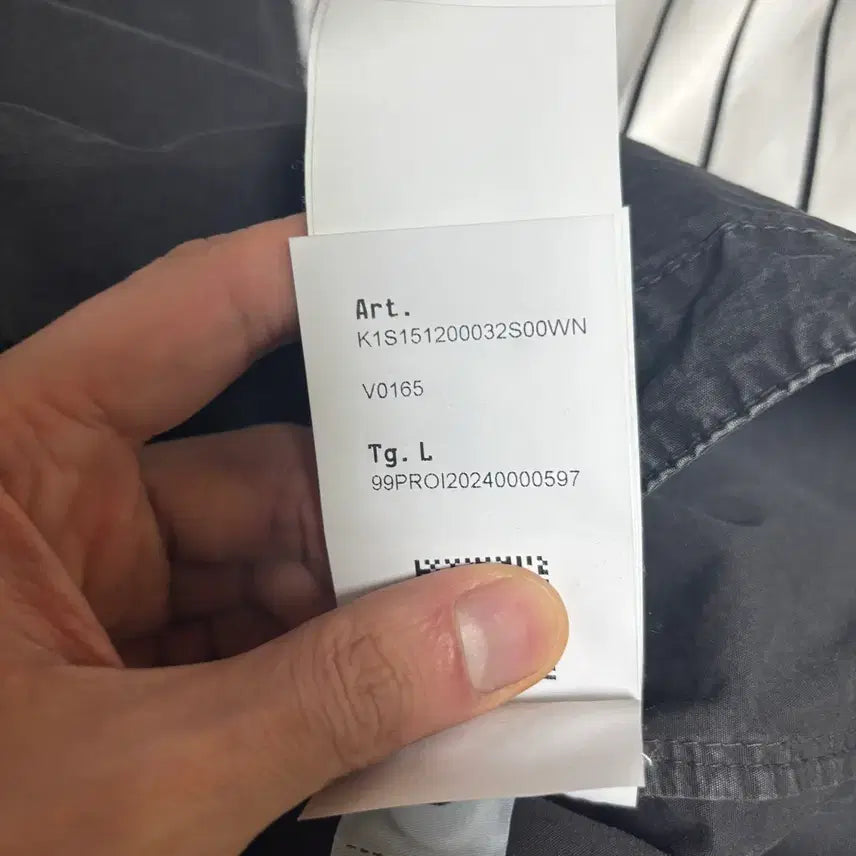 [BUNJANG] Stone Island Old Effect Overshirt Dark Gray / [L] 스톤아일랜드 올드이펙트 오버 셔츠 다크 그레이