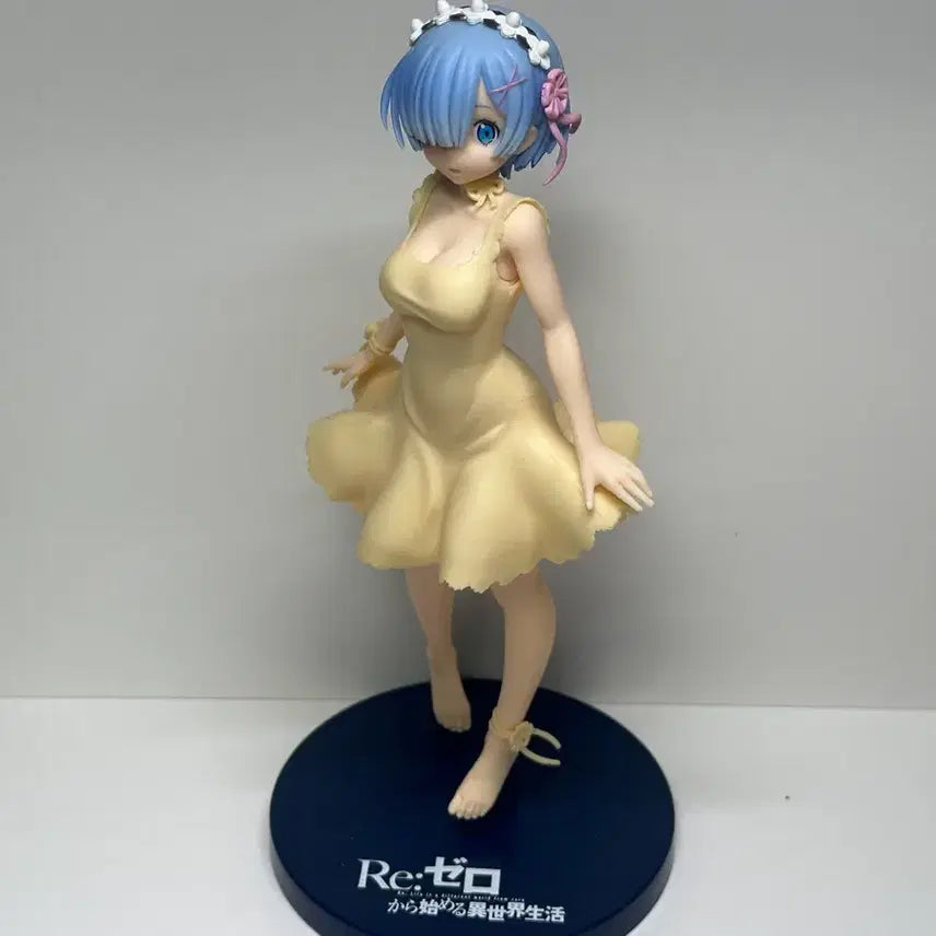 Re:제로부터 렘 피규어 옐로우 드레스