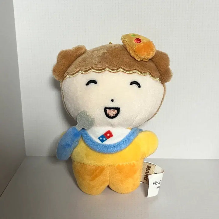 [BUNJANG] Maru Domino Forkmaru Keyring / 마루는강쥐 도미노 턱받이 포크마루 인형 키링