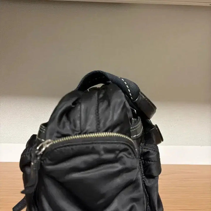 [BUNJANG] Vintage Coach Hampton Nylon Mini Duffel Bag - Sky Blue Lining / 빈티지 코치 햄튼 나일론 미니 더플백 - 스카이 블루 안감