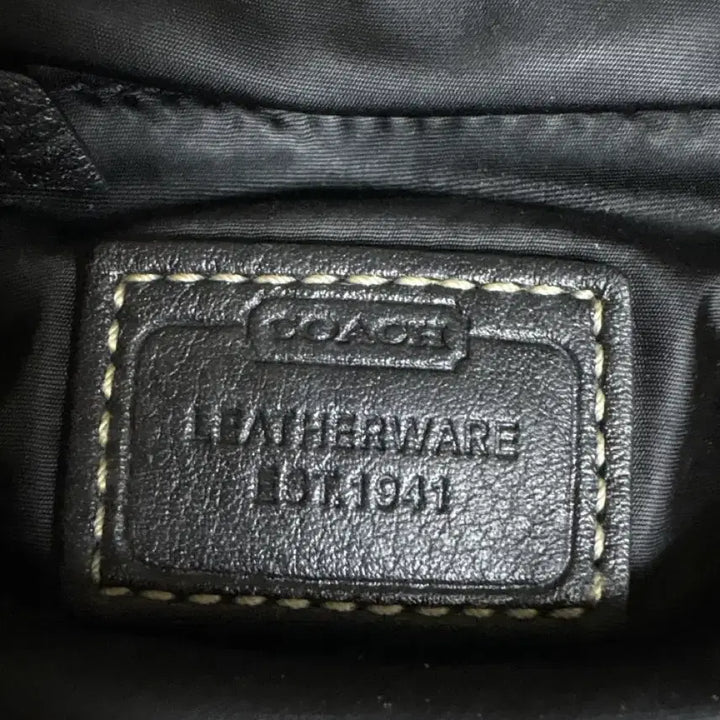 [BUNJANG] Vintage Coach Hampton Nylon Mini Duffel Bag - Sky Blue Lining / 빈티지 코치 햄튼 나일론 미니 더플백 - 스카이 블루 안감