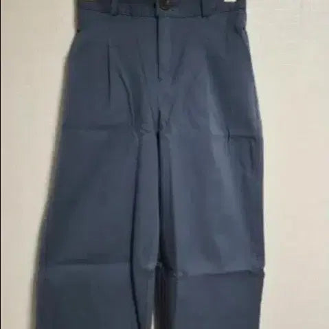 [BUNJANG] Unbranded Wide Pants - Beige/Navy - S Size / 새상품 2색 와이드 팬츠 S(베이지,하늘)