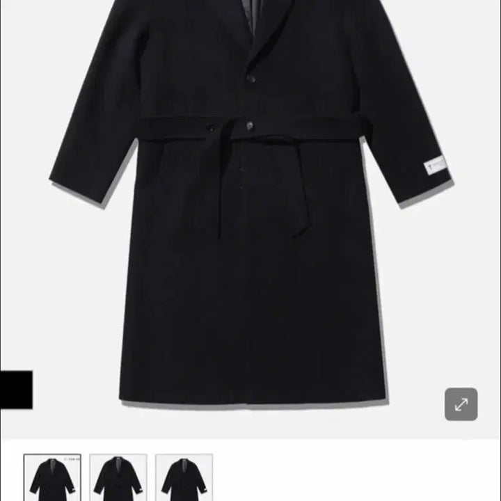 [BUNJANG] T.I For Men Wool Cashmere Coat (Navy) - Size 50 / 티아이포맨 울캐시미어 코트(네이비) 50사이즈
