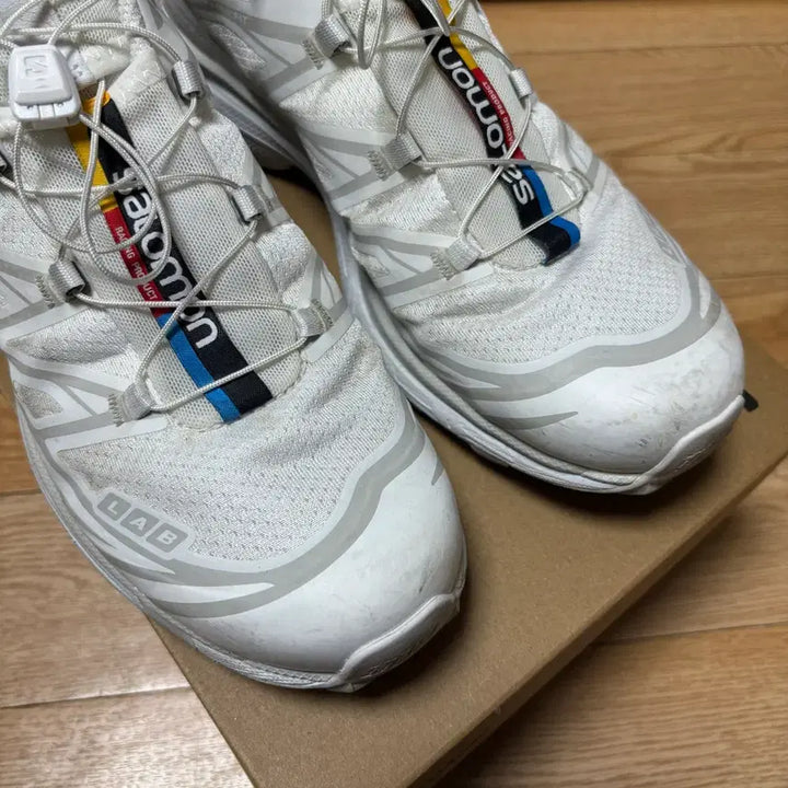 [BUNJANG] Salomon XT-6 White Sneakers / [275] 살로몬 XT-6 화이트