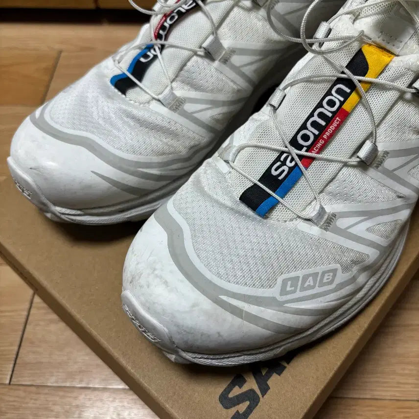 [BUNJANG] Salomon XT-6 White Sneakers / [275] 살로몬 XT-6 화이트