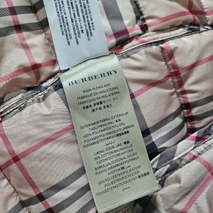 [BUNJANG] Burberry Brit Padded Coat / 버버리 브릿 패딩 코트 카키색