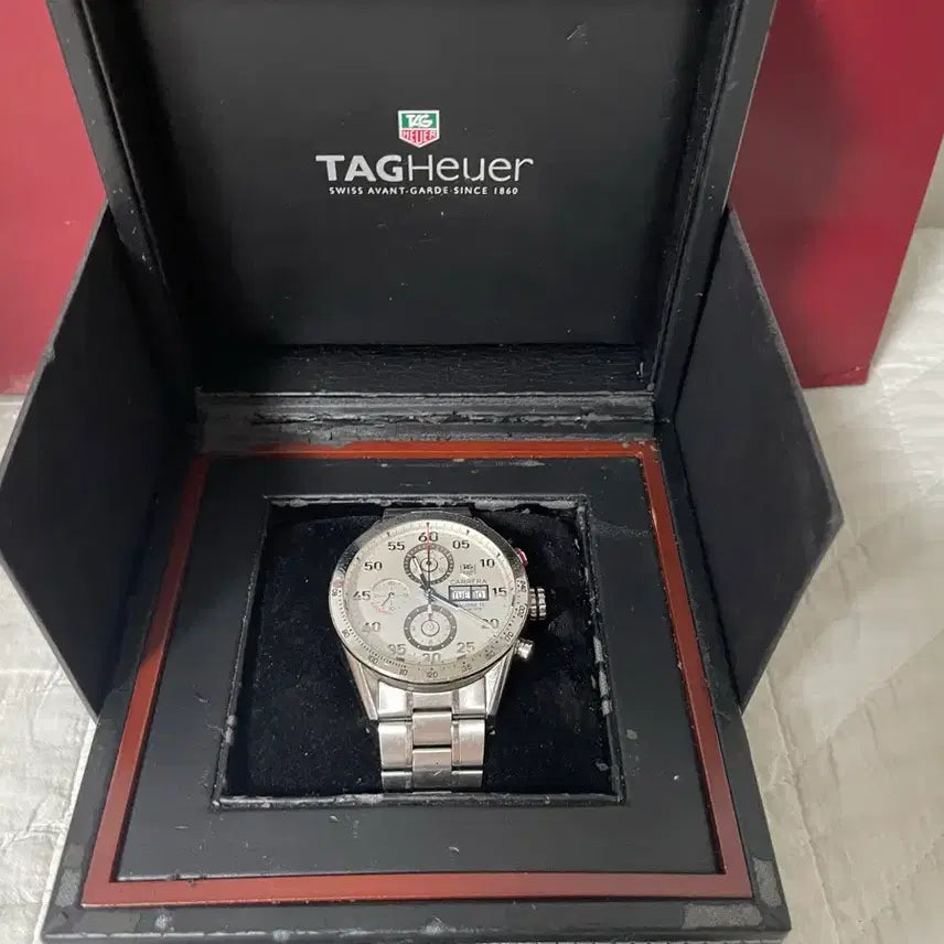 [BUNJANG] Tag Heuer Carrera Calibre 16 Automatic Watch / 태그호이어 까레라 칼리버 16 오토매틱 시계