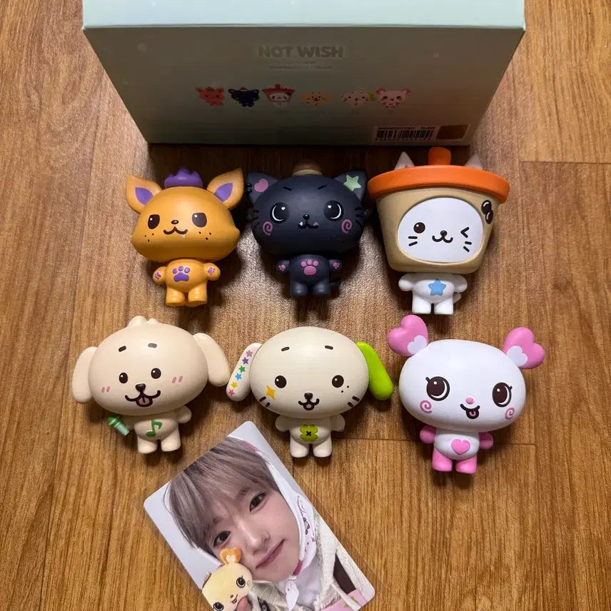 [BUNJANG] NCT WISH Bakery Pop-Up Figure Set / 엔시티 위시 베이커리 팝업 피규어 세트 시온 리쿠 유우시 재희 료 사쿠야