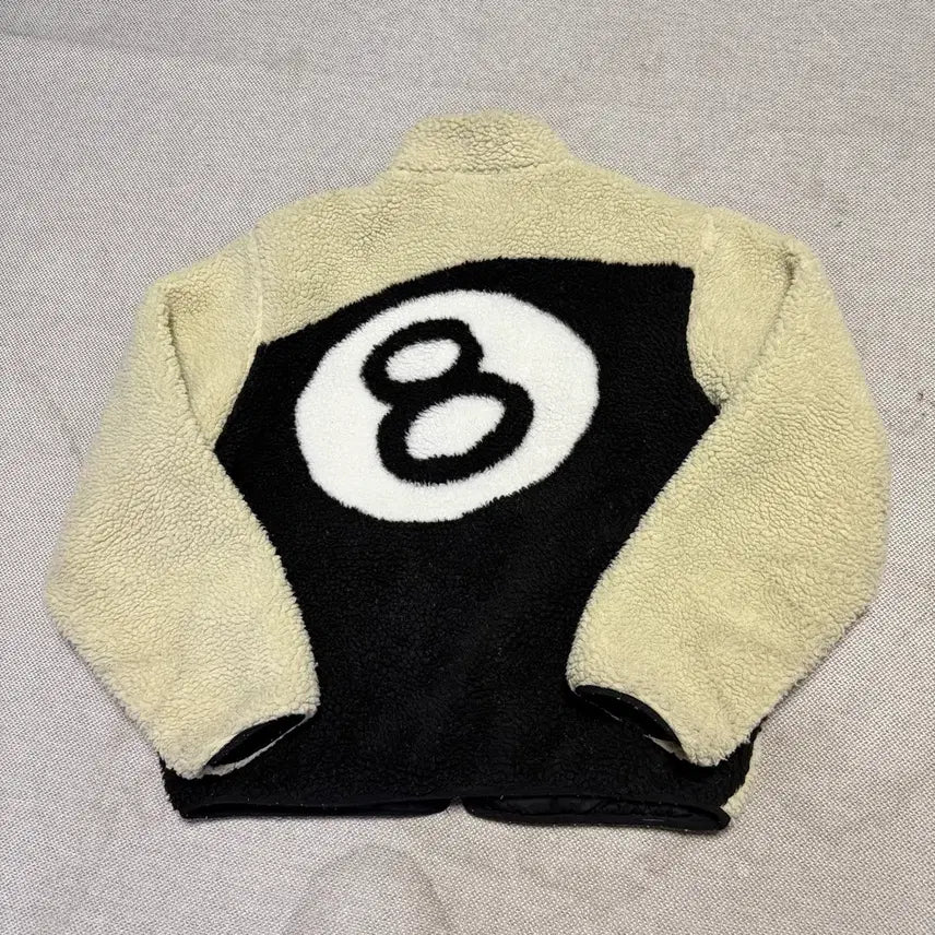 [BUNJANG] Stussy 8 Ball Reversible Sherpa Fleece Jacket / 스투시 8볼 리버시블 쉐르파 플리스 자켓