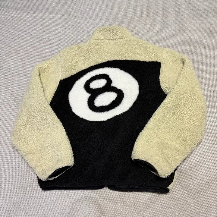 [BUNJANG] Stussy 8 Ball Reversible Sherpa Fleece Jacket / 스투시 8볼 리버시블 쉐르파 플리스 자켓