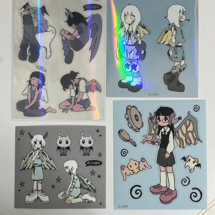 [BUNJANG] Juba Juba Sticker Set / 주바 주바님 스티커 다꾸 스티커