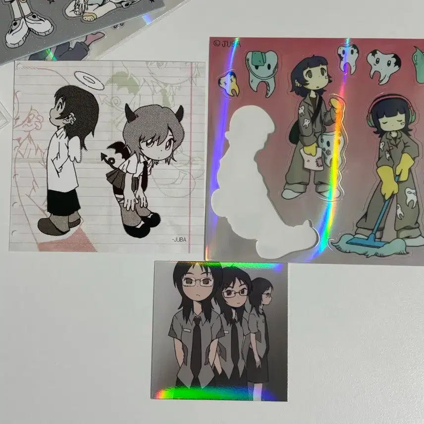 [BUNJANG] Juba Juba Sticker Set / 주바 주바님 스티커 다꾸 스티커