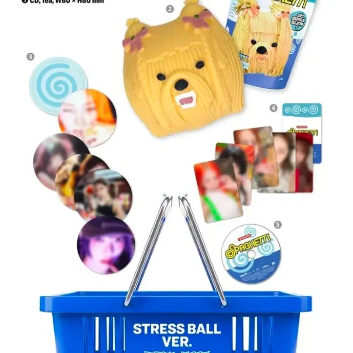 르세라핌 스파게티 앨범 스트레스볼ver 미개봉1