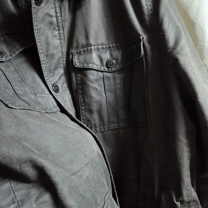 [BUNJANG] F.CODE Coated Jacket Dark Brown 105 / F.CODE 페라로 코티드 자켓 다크브라운 105