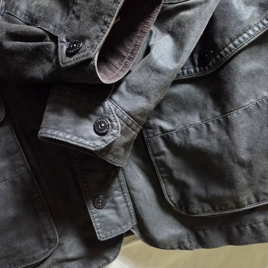 [BUNJANG] F.CODE Coated Jacket Dark Brown 105 / F.CODE 페라로 코티드 자켓 다크브라운 105