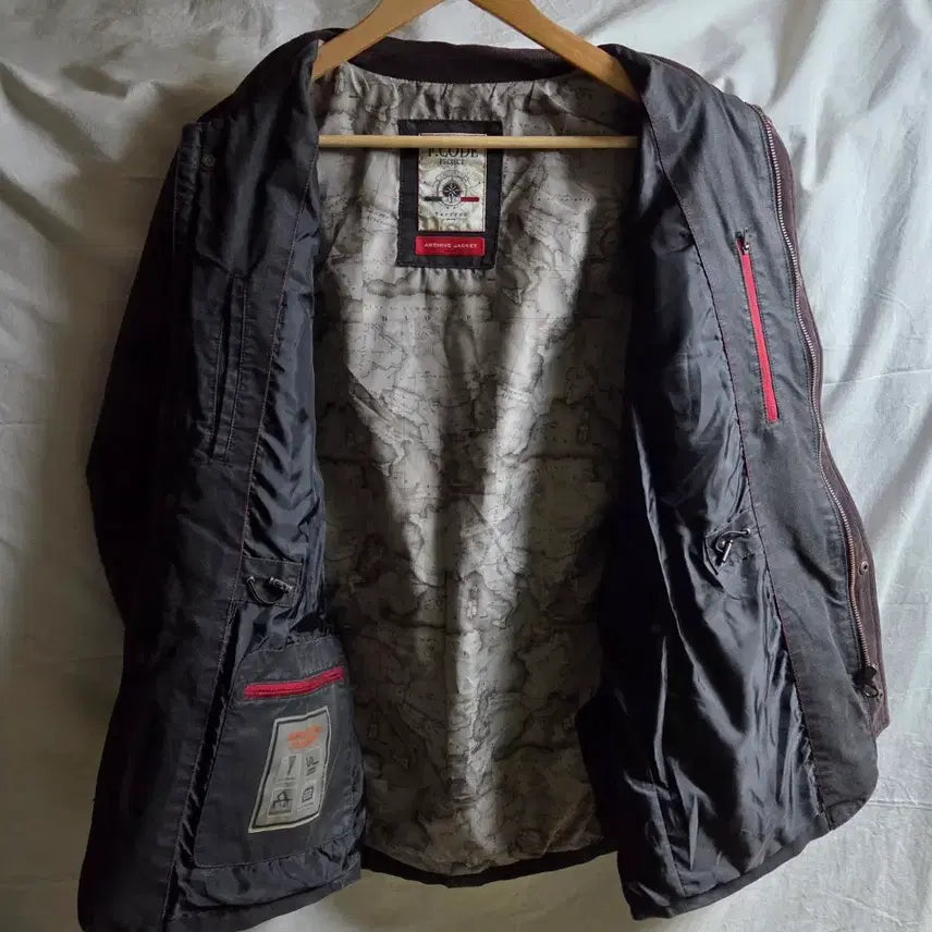 [BUNJANG] F.CODE Coated Jacket Dark Brown 105 / F.CODE 페라로 코티드 자켓 다크브라운 105