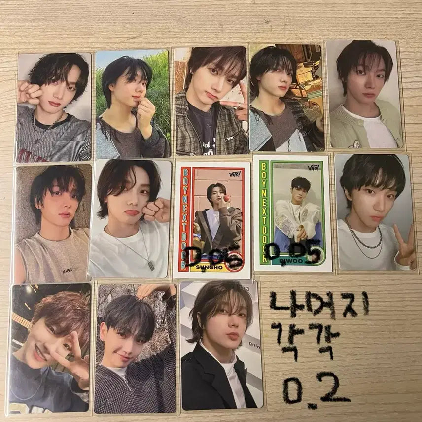 보넥도 포카 일괄 판매합니다