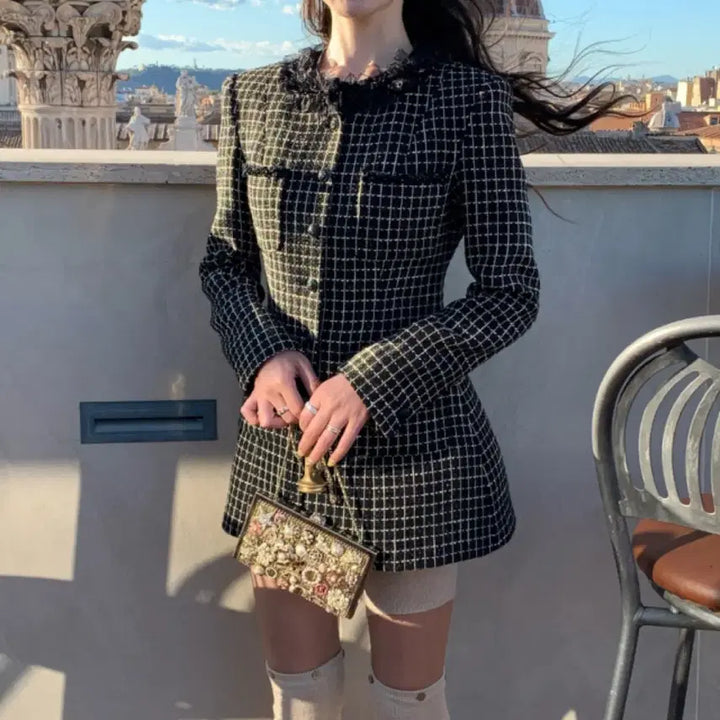 [BUNJANG] Seo Cookie Ziblia Tweed Jacket - M / (새상품)서쿠키 지블리아 트위드 자켓 m
