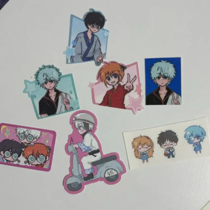 [BUNJANG] Sticker Bundle Set / 은혼 스티커 모브사이코 스티커 비공굿 일괄