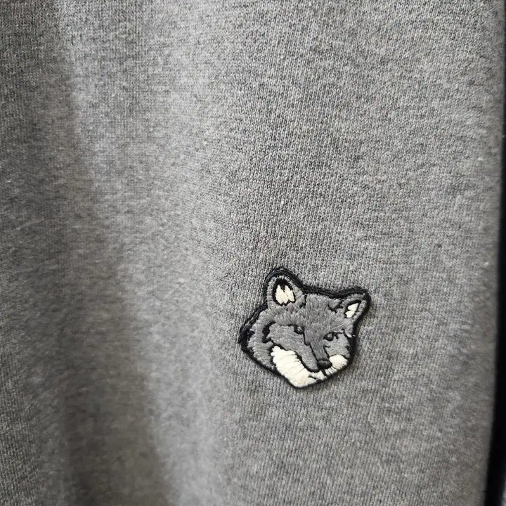 [BUNJANG] Maison Kitsune Fox Patch Sweatshirt L / 정품큐알인증[상태최상]메종키츠네 폭스 패치 맨투맨 L(105)