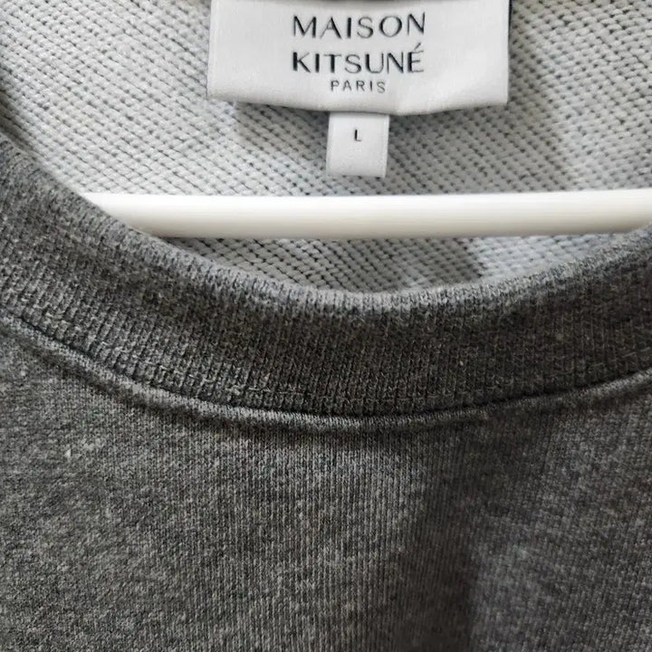 [BUNJANG] Maison Kitsune Fox Patch Sweatshirt L / 정품큐알인증[상태최상]메종키츠네 폭스 패치 맨투맨 L(105)