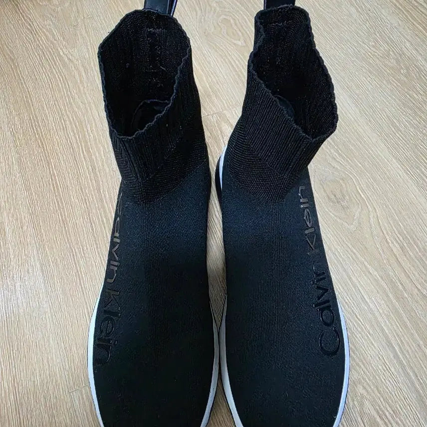 [BUNJANG] Calvin Klein Carmina Socks Knit Black / [235] 캘빈클라인 카르미나 삭스니트 블랙