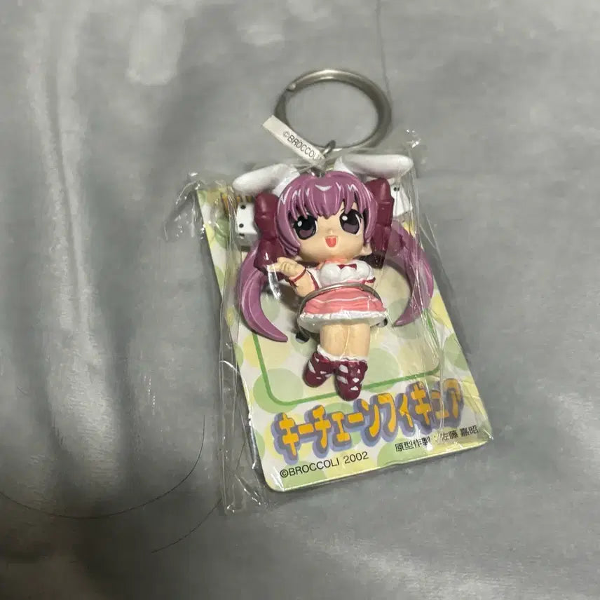 [BUNJANG] Digi-Charat Rabien Rose Figure Keychain (Unsealed) / 디지캐럿 고전 라비앙로즈 피규어 키링 미개봉