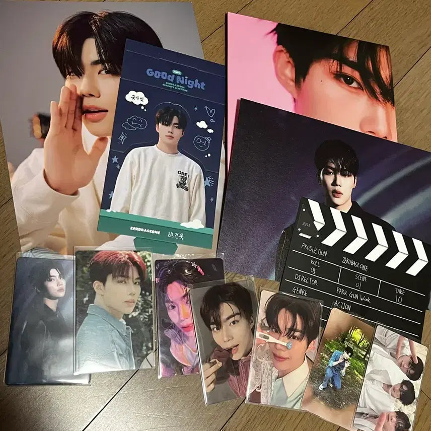 제로베이스원 박건욱 굿즈 처분 포카 디지팩 앨범 시그