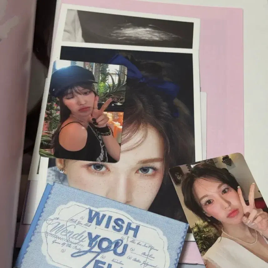 레드벨벳 웬디 앨범 ,시그 분철 일괄 판매