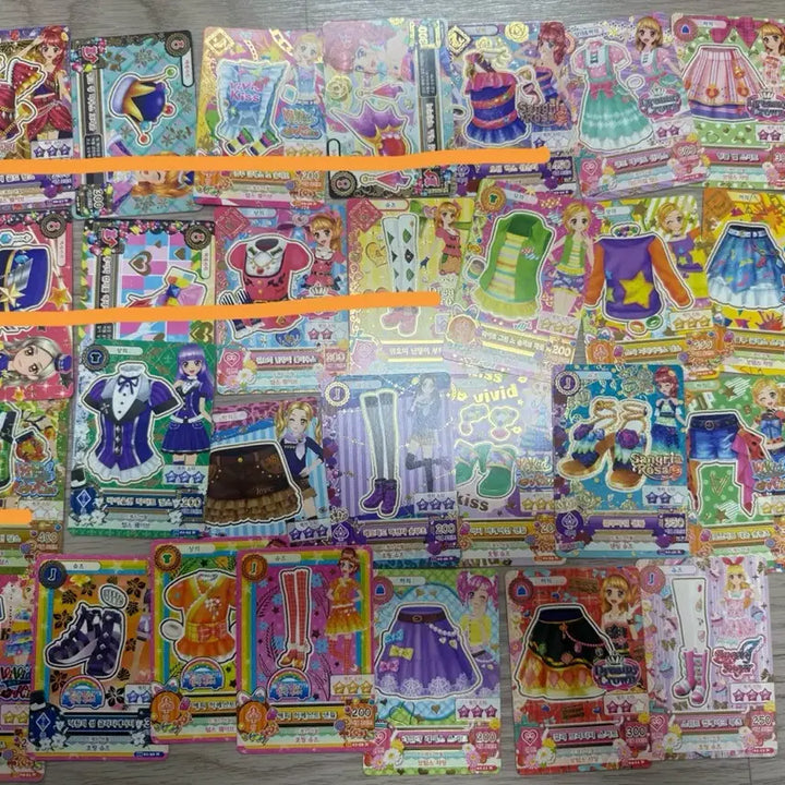 [BUNJANG] Aikatsu! Card Fragments Set / 아이엠스타 카드 조각 세트 (1기~4기 많아요!!)