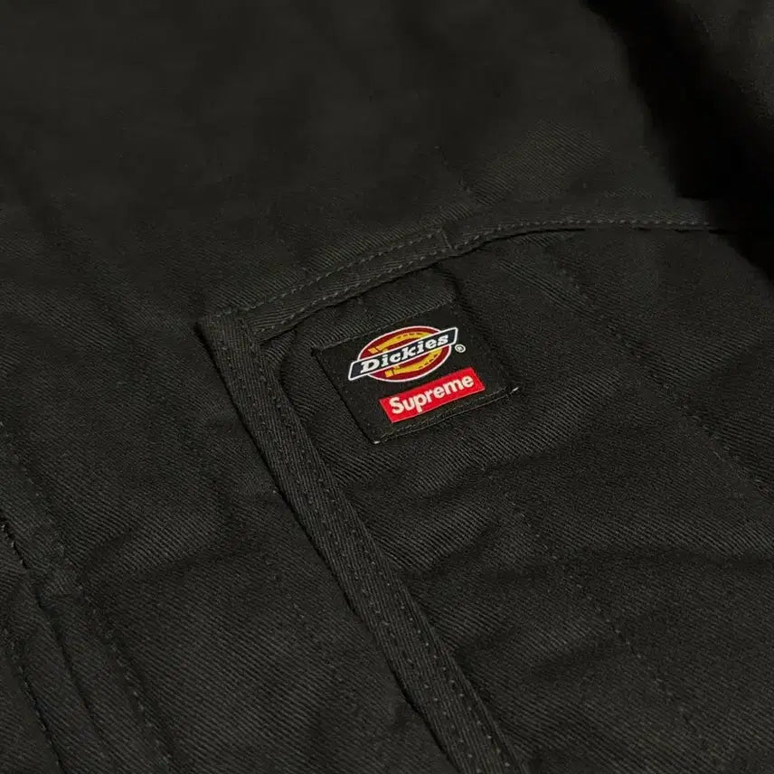 [BUNJANG] Supreme Dickies 25FW Reversible Quilted Faux Fur Work Jacket Black XL / [XL] 슈프림 디키즈 25fw 리버시블 퀄티드 포우 퍼 워크 자켓 블랙