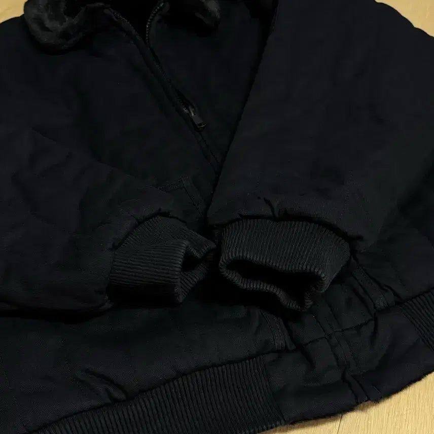 [BUNJANG] Supreme Dickies 25FW Reversible Quilted Faux Fur Work Jacket Black XL / [XL] 슈프림 디키즈 25fw 리버시블 퀄티드 포우 퍼 워크 자켓 블랙