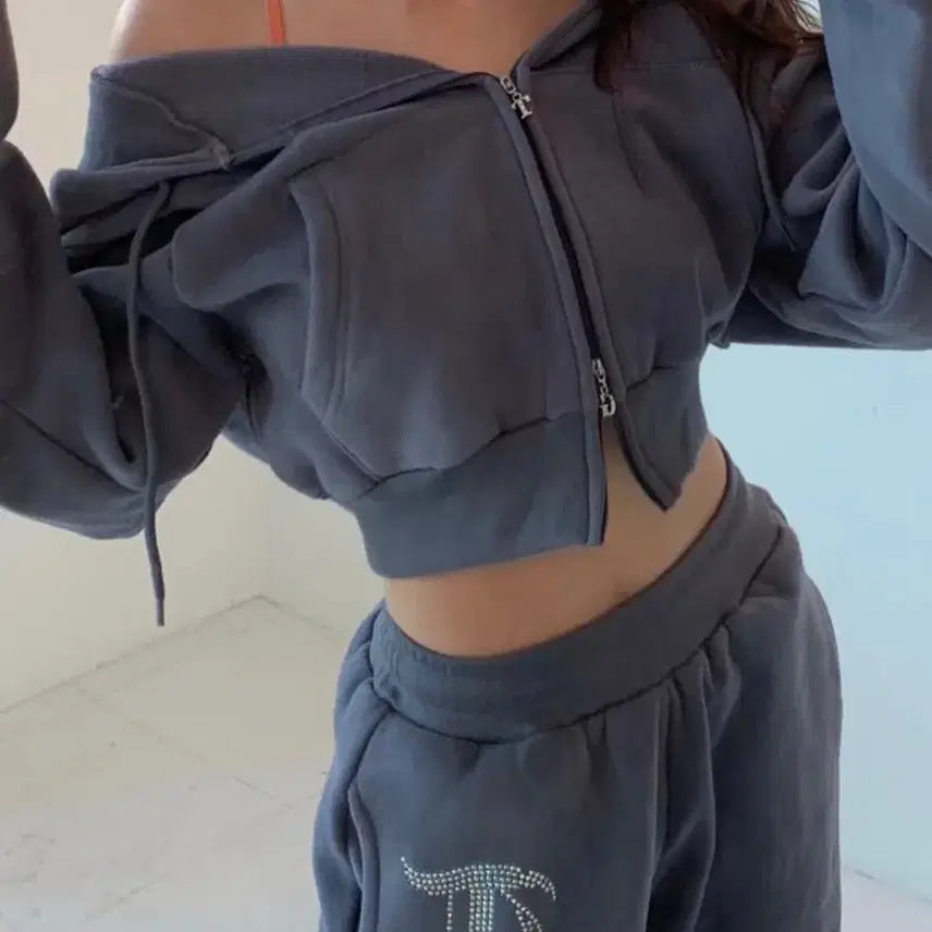 [BUNJANG] Tanger Set-up Charcoal / tanger 탠저 블링 셋업 챠콜