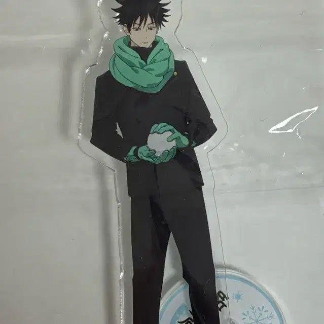 [BUNJANG] Jujutsu Kaisen Megumi Winter Gojo Figure Acrylic Stand / 주술회전 메구미 아크릴 스탠드 겨울 고죠 비공굿 피규어 앙도