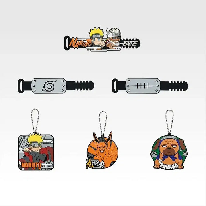 [BUNJANG] Naruto Shippuden Rubber Assortment Bundle Set / 나루토 제일복권 쿠지 H상 고무어소트 6종 일괄 판매