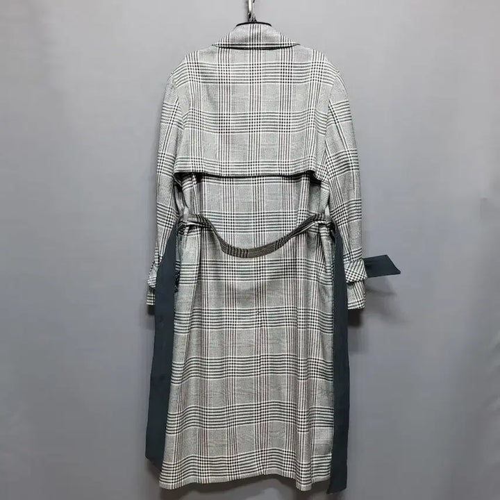 [BUNJANG] LBL Check Trench Coat / LBL 체크 트렌치 코트